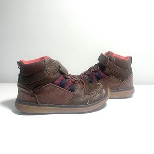 Boys Brown Boots / highly top sneaker